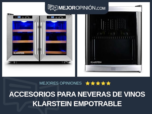 Accesorios para neveras de vinos Klarstein Empotrable