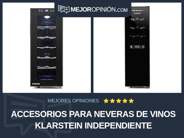 Accesorios para neveras de vinos Klarstein Independiente