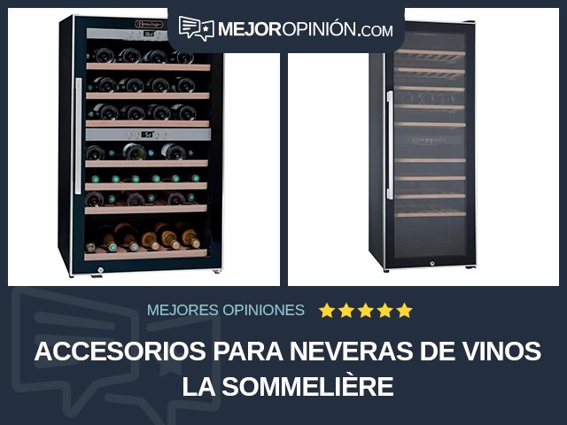 Accesorios para neveras de vinos La Sommelière