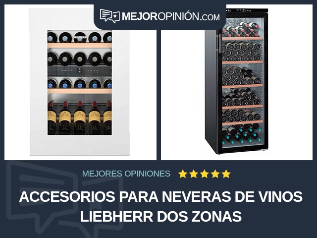 Accesorios para neveras de vinos Liebherr Dos zonas