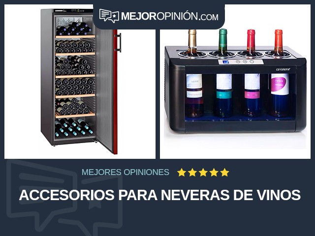 Accesorios para neveras de vinos