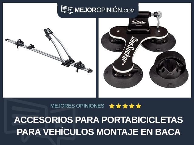 Accesorios para portabicicletas para vehículos Montaje en baca