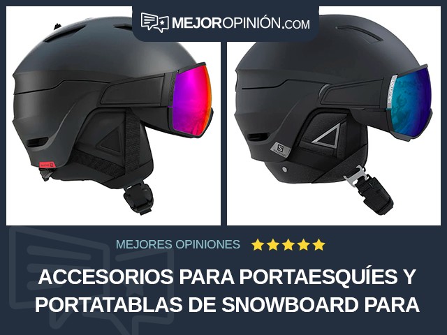 Accesorios para portaesquíes y portatablas de snowboard para vehículos Salomon