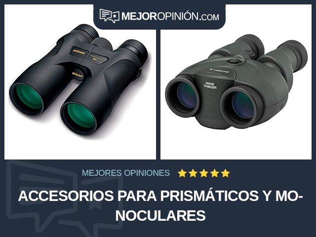 Accesorios para prismáticos y monoculares