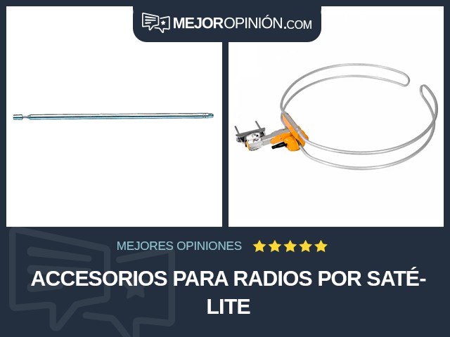 Accesorios para radios por satélite