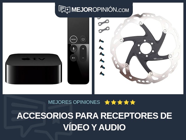 Accesorios para receptores de vídeo y audio