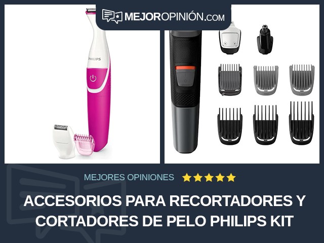 Accesorios para recortadores y cortadores de pelo Philips Kit