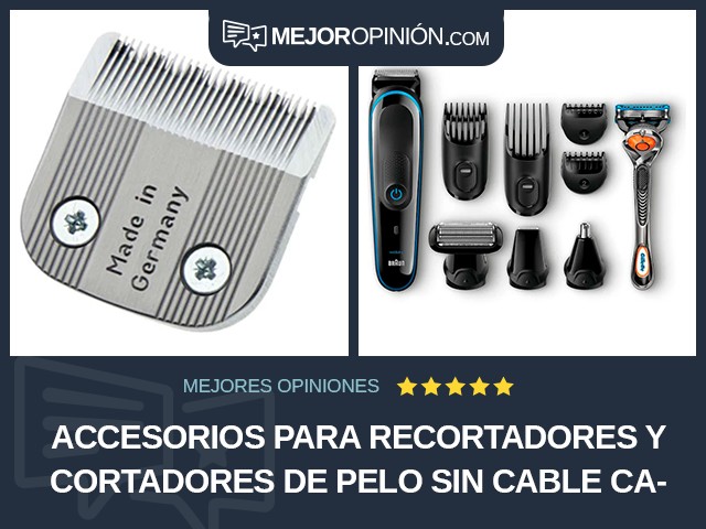 Accesorios para recortadores y cortadores de pelo Sin cable Cabello
