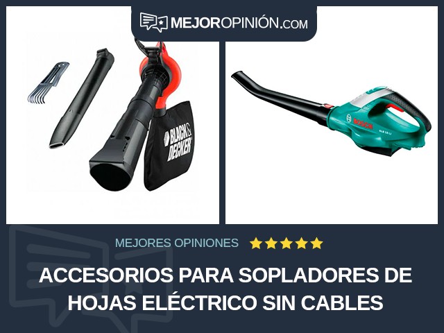 Accesorios para sopladores de hojas Eléctrico Sin cables