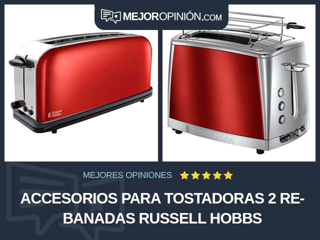 Accesorios para tostadoras 2 rebanadas Russell Hobbs