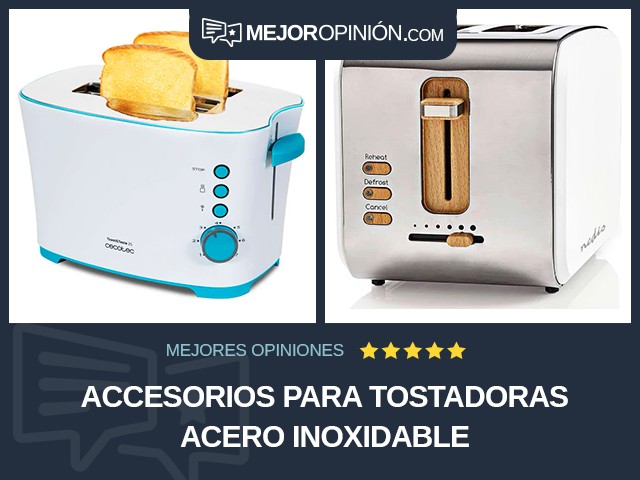 Accesorios para tostadoras Acero inoxidable