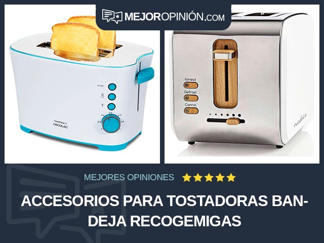 Accesorios para tostadoras Bandeja recogemigas