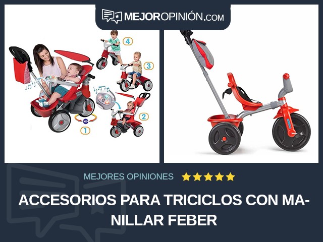 Accesorios para triciclos Con manillar Feber