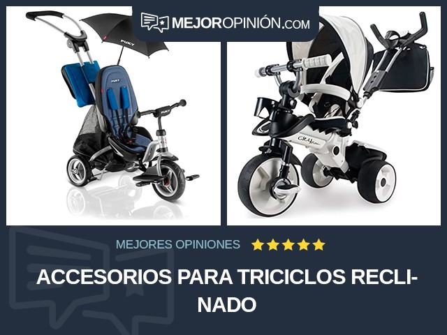 Accesorios para triciclos Reclinado