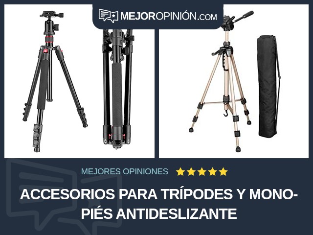 Accesorios para trípodes y monopiés Antideslizante