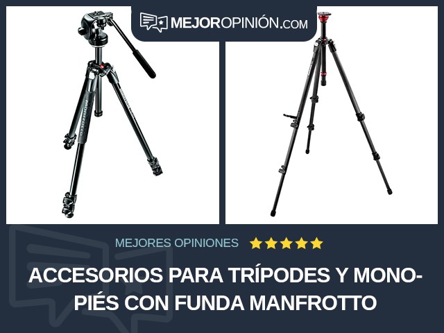 Accesorios para trípodes y monopiés Con funda Manfrotto