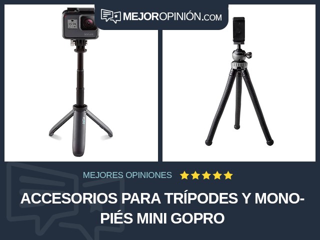 Accesorios para trípodes y monopiés Mini GoPro