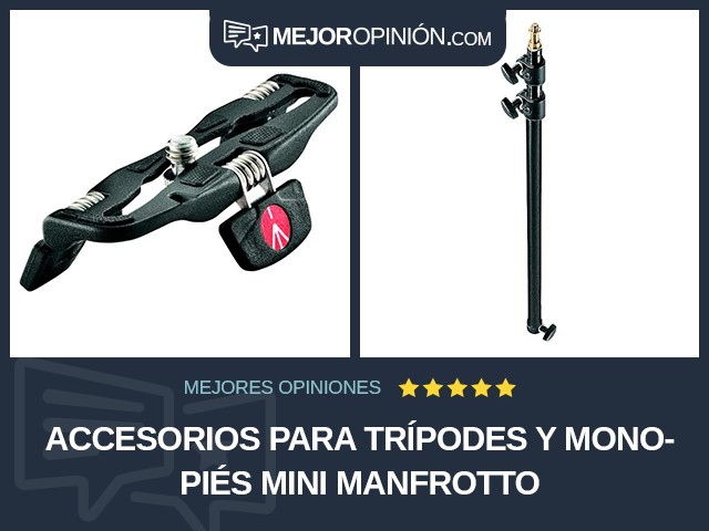 Accesorios para trípodes y monopiés Mini Manfrotto