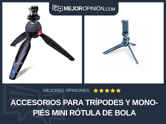 Accesorios para trípodes y monopiés Mini Rótula de bola