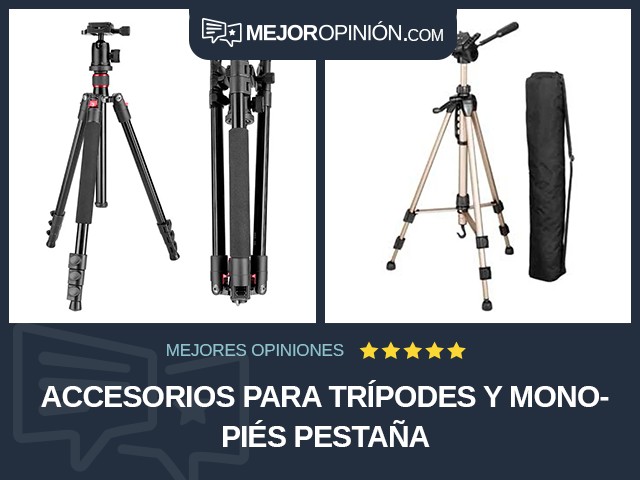 Accesorios para trípodes y monopiés Pestaña