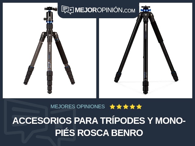 Accesorios para trípodes y monopiés Rosca BENRO