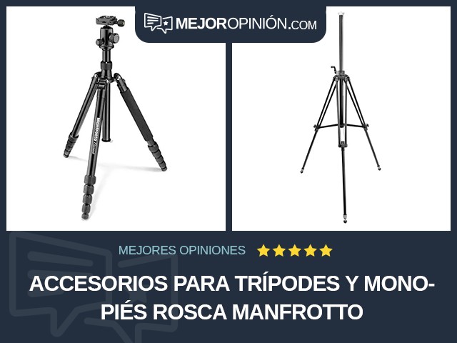 Accesorios para trípodes y monopiés Rosca Manfrotto