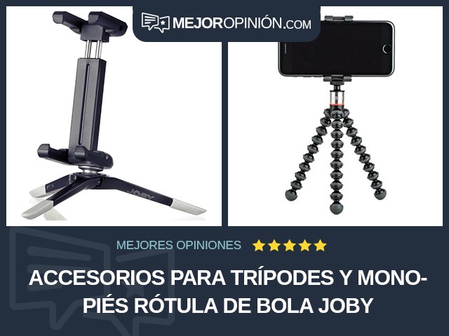 Accesorios para trípodes y monopiés Rótula de bola JOBY