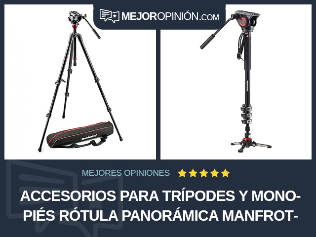 Accesorios para trípodes y monopiés Rótula panorámica Manfrotto