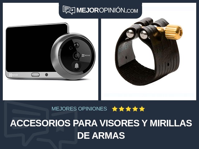 Accesorios para visores y mirillas de armas