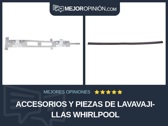 Accesorios y piezas de lavavajillas Whirlpool