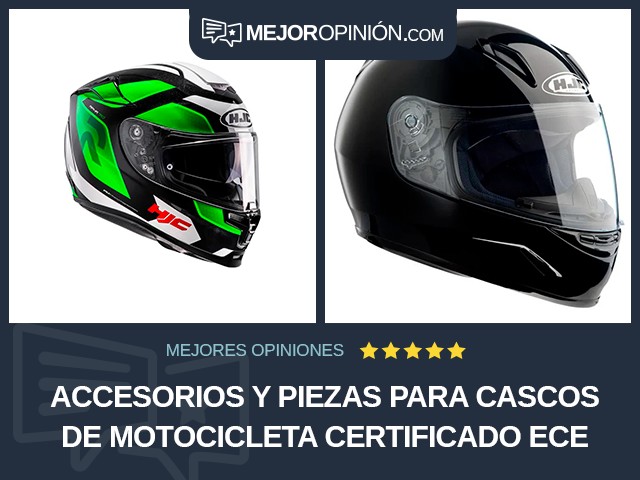 Accesorios y piezas para cascos de motocicleta Certificado ECE HJC