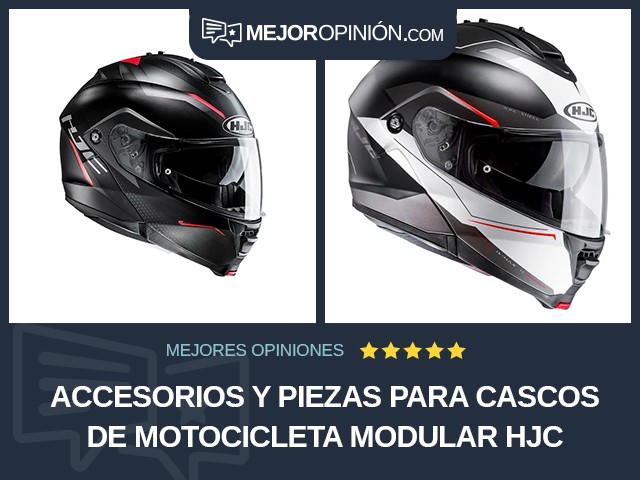 Accesorios y piezas para cascos de motocicleta Modular HJC