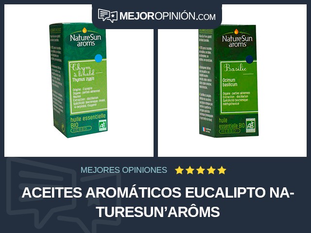 Aceites aromáticos Eucalipto NatureSun’arôms