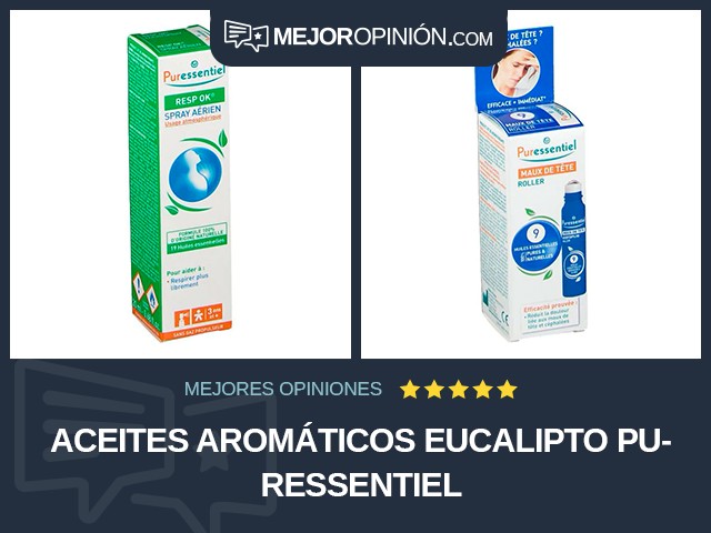 Aceites aromáticos Eucalipto Puressentiel