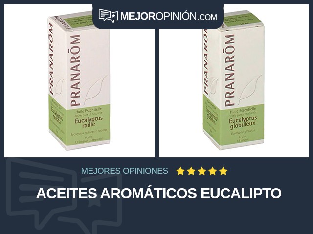 Aceites aromáticos Eucalipto