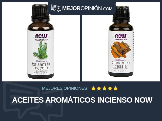 Aceites aromáticos Incienso NOW