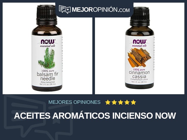 Aceites aromáticos Incienso NOW