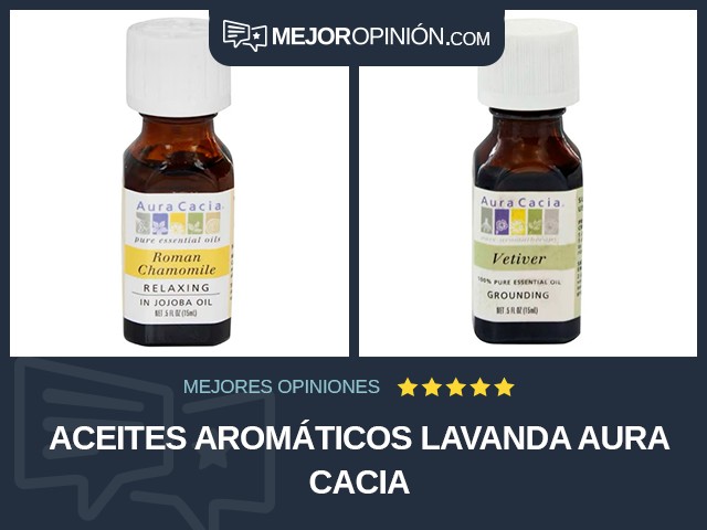 Aceites aromáticos Lavanda Aura Cacia