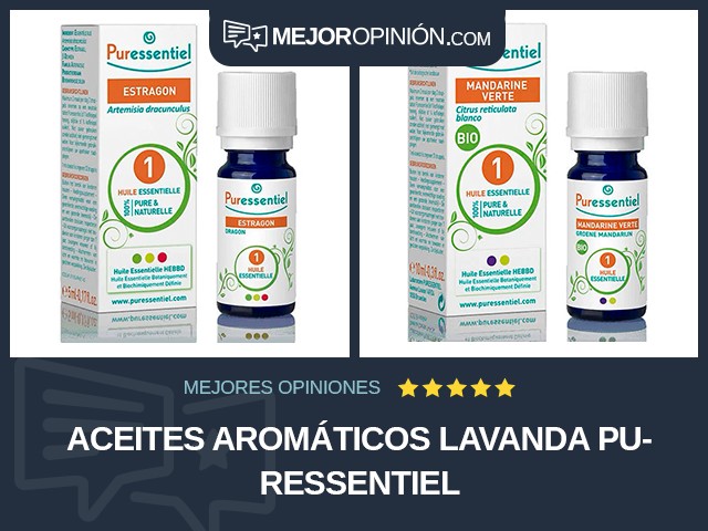 Aceites aromáticos Lavanda Puressentiel