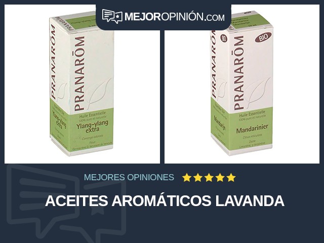 Aceites aromáticos Lavanda