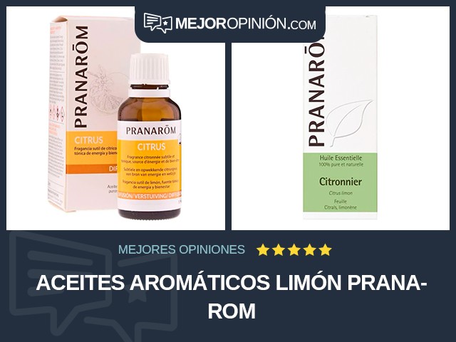 Aceites aromáticos Limón Pranarom
