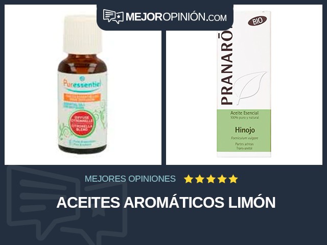 Aceites aromáticos Limón