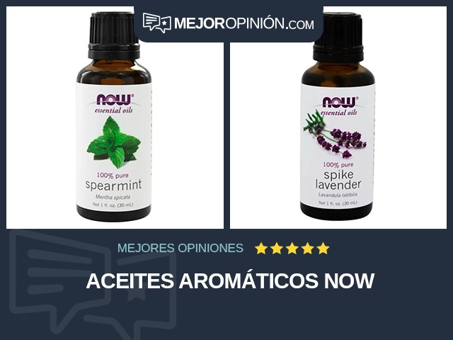 Aceites aromáticos NOW