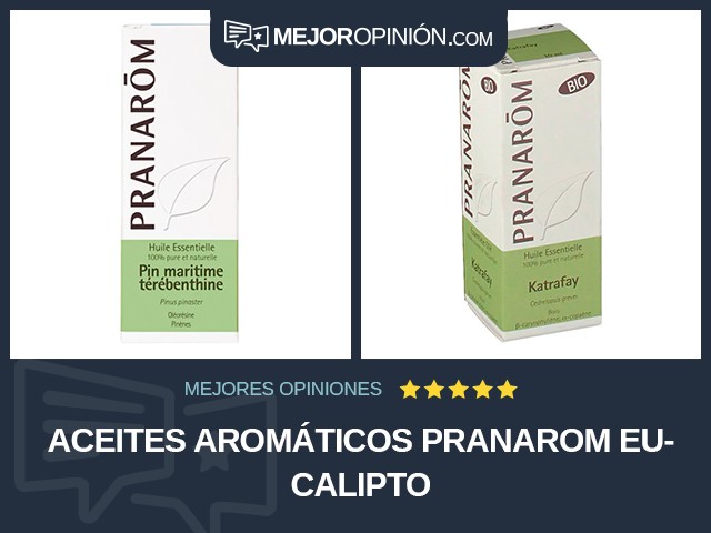 Aceites aromáticos Pranarom Eucalipto