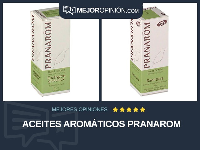 Aceites aromáticos Pranarom