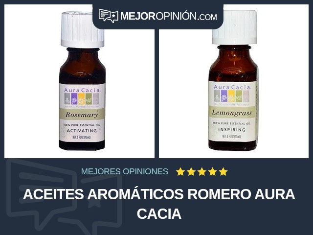 Aceites aromáticos Romero Aura Cacia