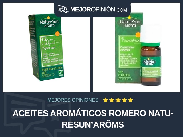 Aceites aromáticos Romero NatureSun’arôms