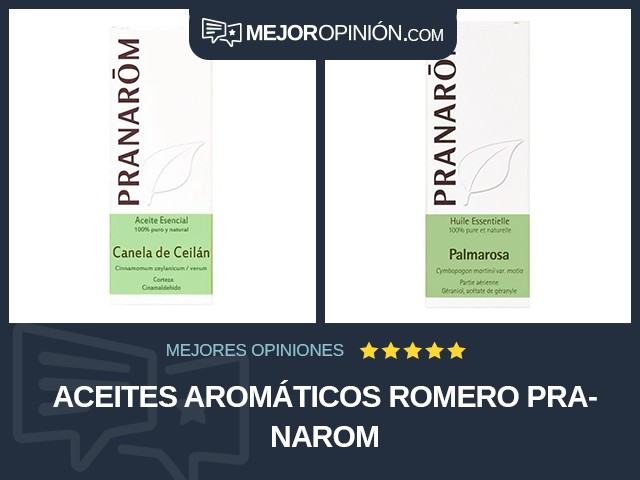 Aceites aromáticos Romero Pranarom
