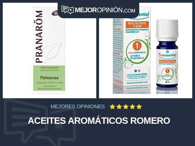 Aceites aromáticos Romero