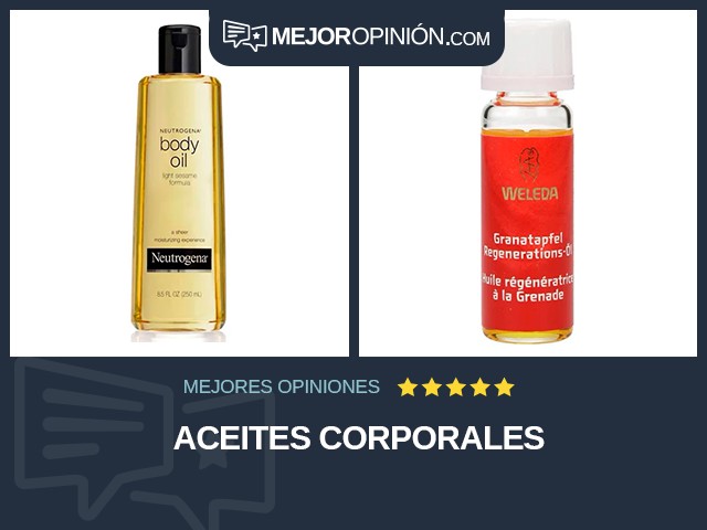 Aceites corporales